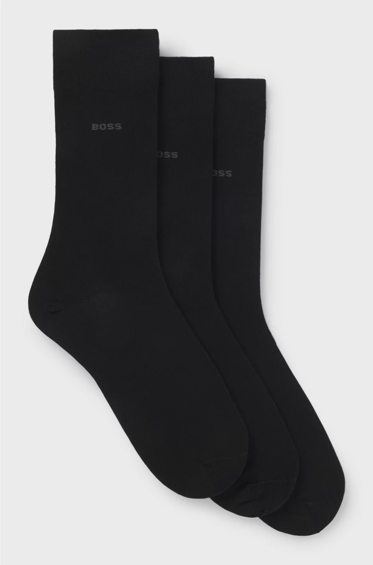 THREE-PACK OF REGULAR-LENGTH SOCKS IN STRETCH FABRIC