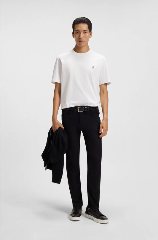 REGULAR-FIT T-SHIRT IN COTTON WITH DOUBLE B MONOGRAM