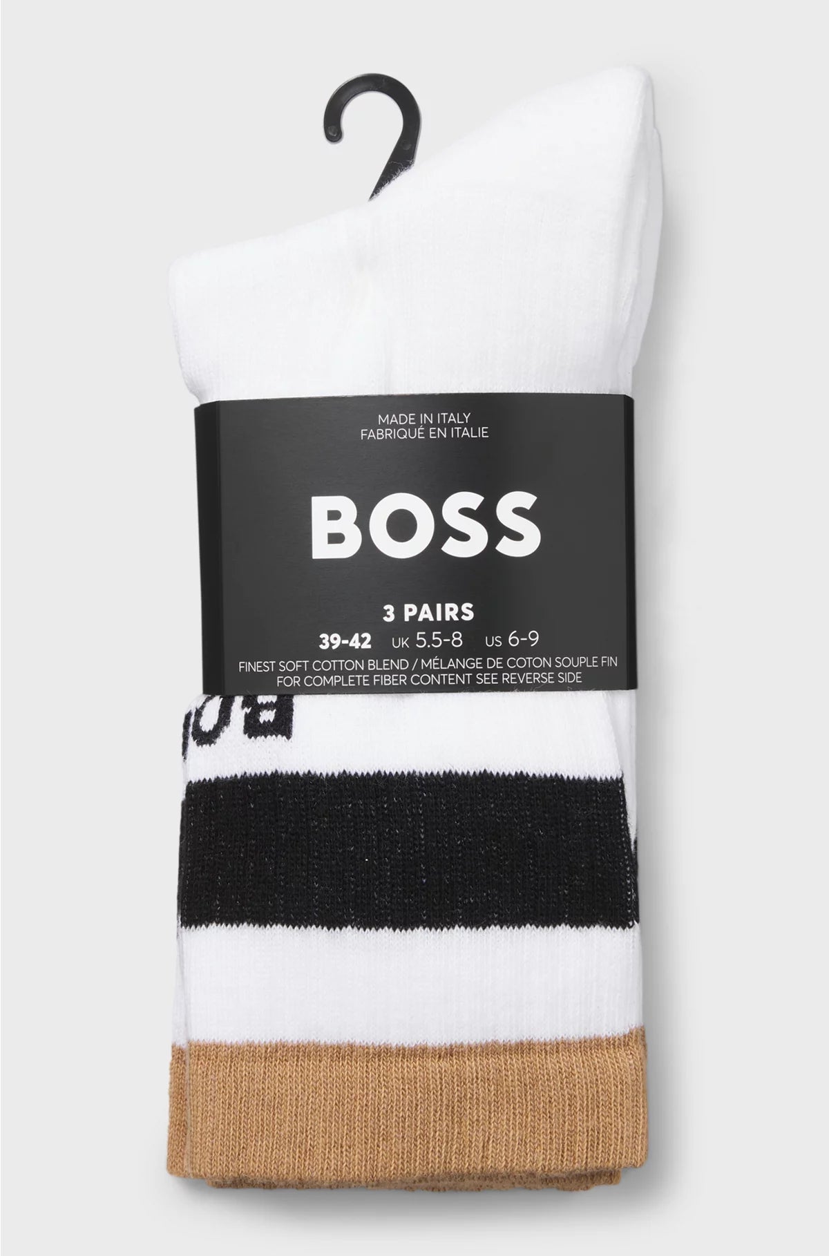 THREE-PACK OF SHORT-LENGTH SOCKS WITH SIGNATURE STRIPES