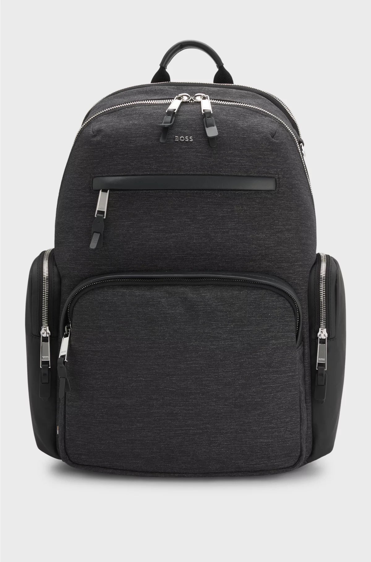 BACKPACK WITH CONTRAST SIDE POCKETS